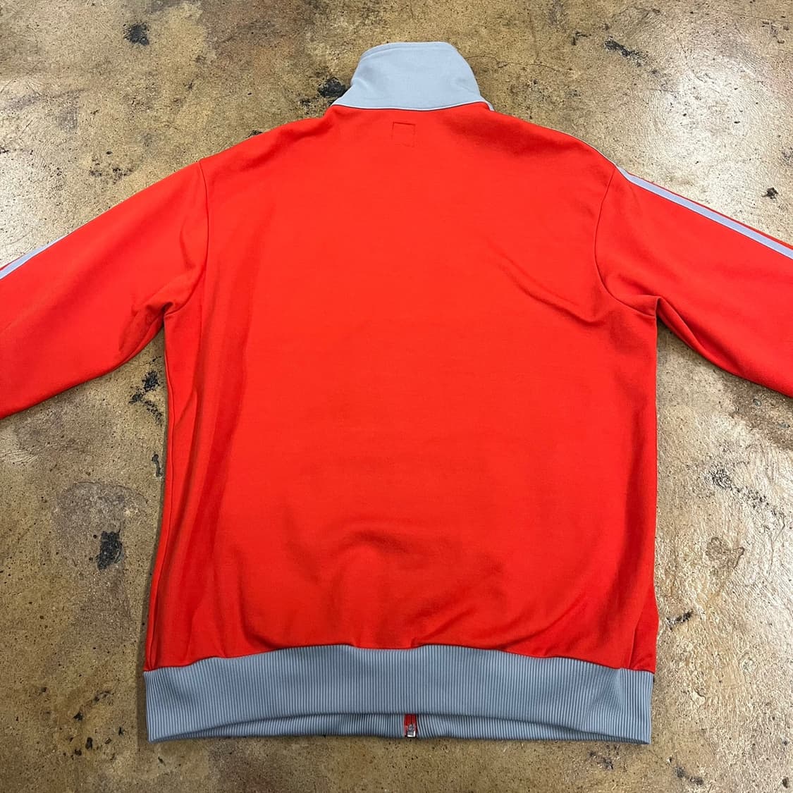 [정품/105] 아디다스 삼선 트랙탑 져지 레드 회색 b17 상품이미지4