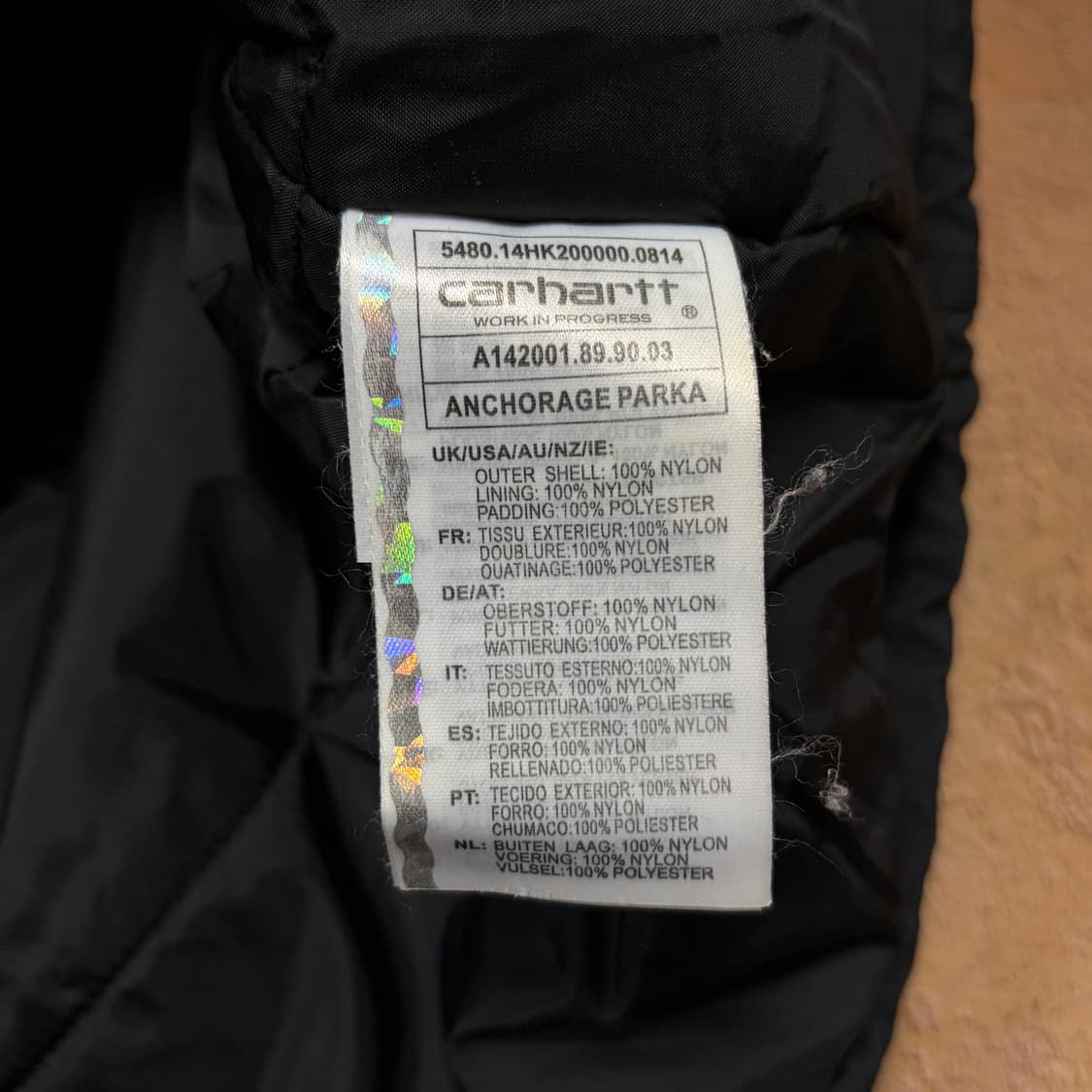 칼하트 앵커리지 투웨이 야상 패딩 파카 상품이미지5