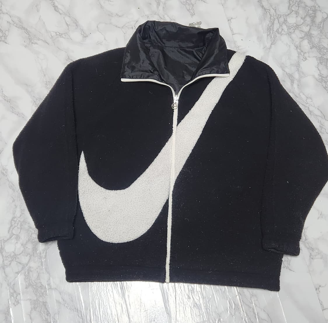 나이키 양면 후리스 바람막이 자켓 빅로고 빅스우시 상품이미지3