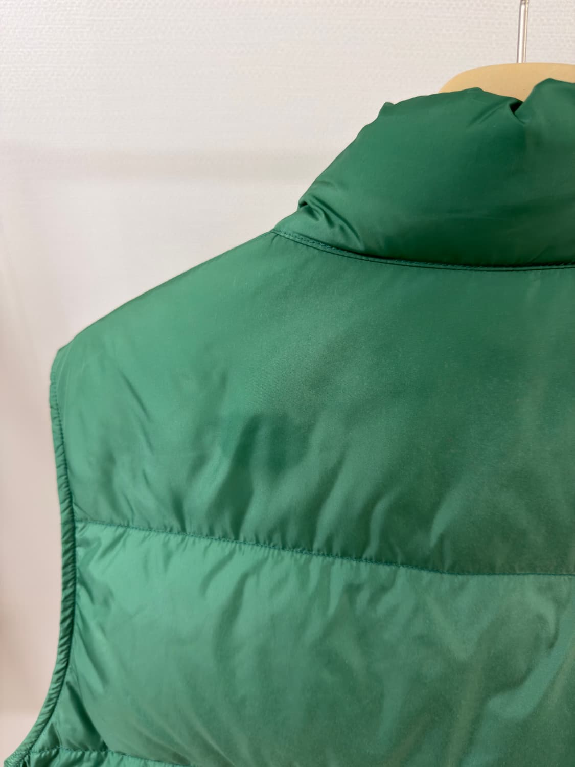 22AW 비즈빔 워커다운 베스트 그린 1사이즈 상품이미지3