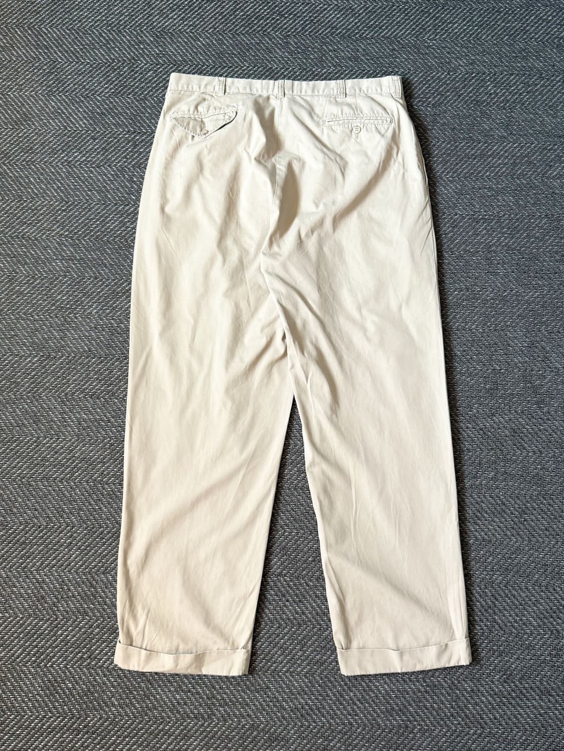 (36) 90s 폴로 랄프로렌 HAMMOND 더블 플리츠 치노팬츠 상품이미지8