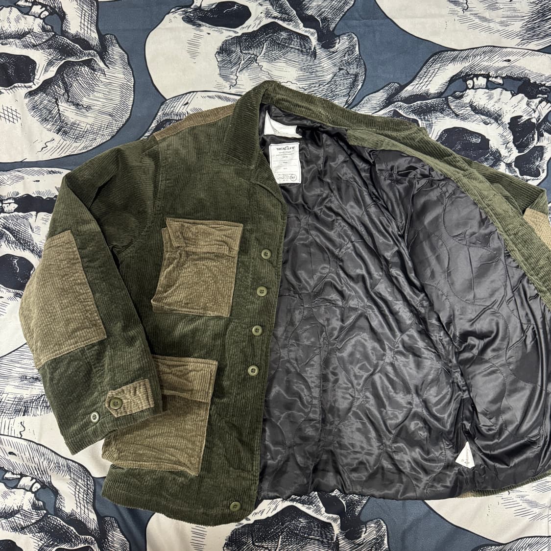 모노플로우 코듀로이 퀄팅자켓 L사이즈 상품이미지5