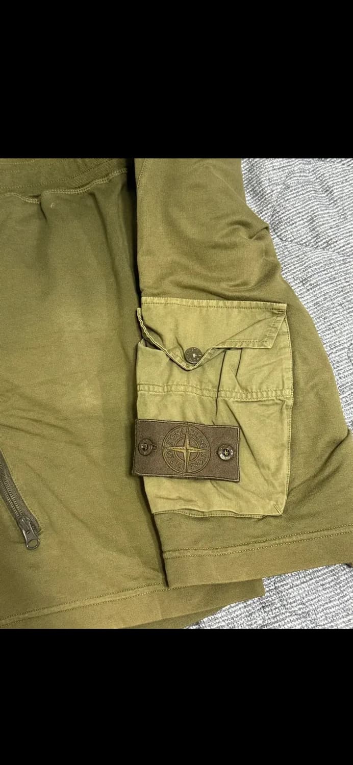 스톤아일랜드 카고 반바지 카키(30~31) 상품이미지4