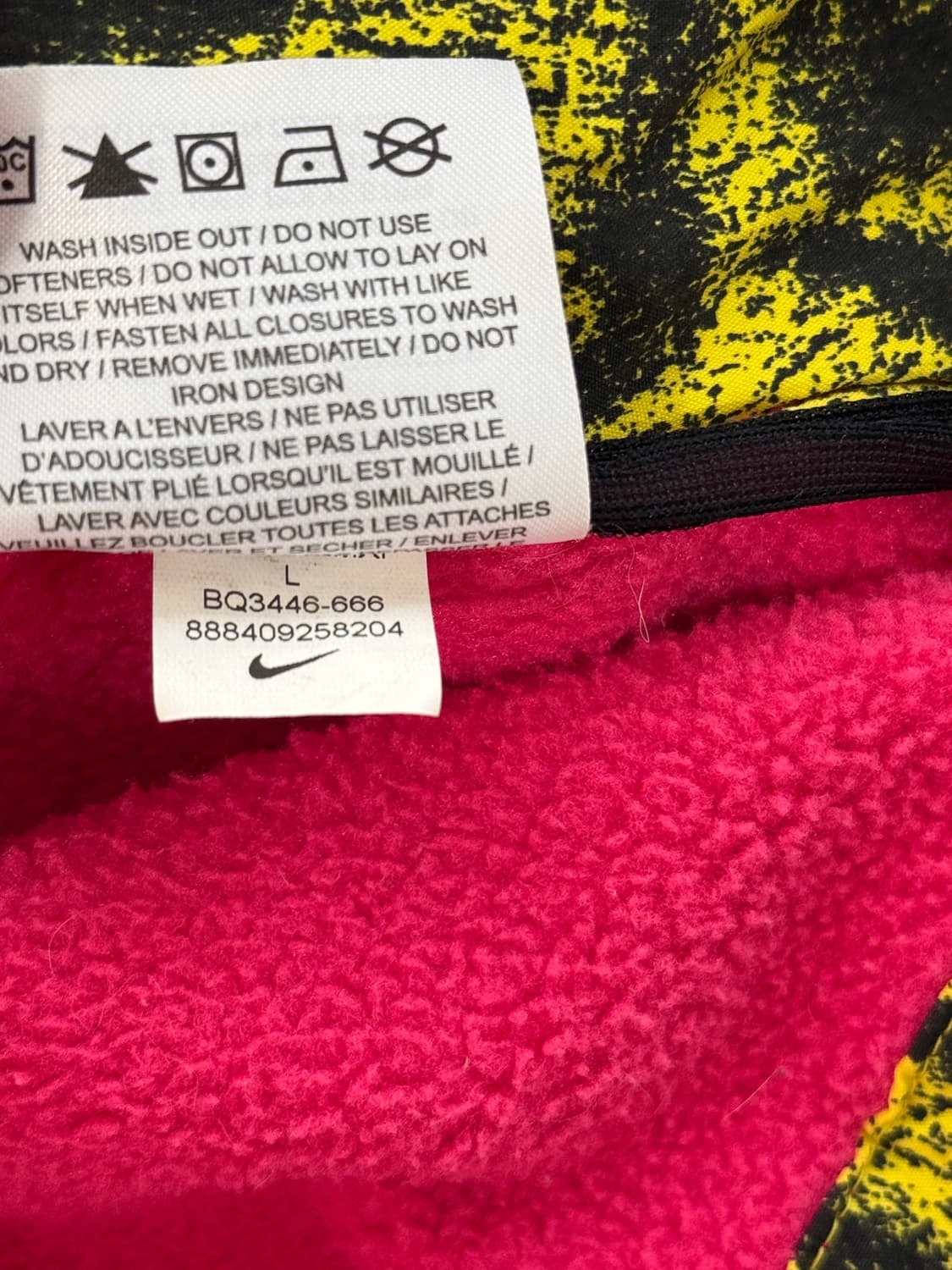 나이키 ACG 오버핏 마이크로 플리스 자켓 러쉬 핑크 상품이미지7