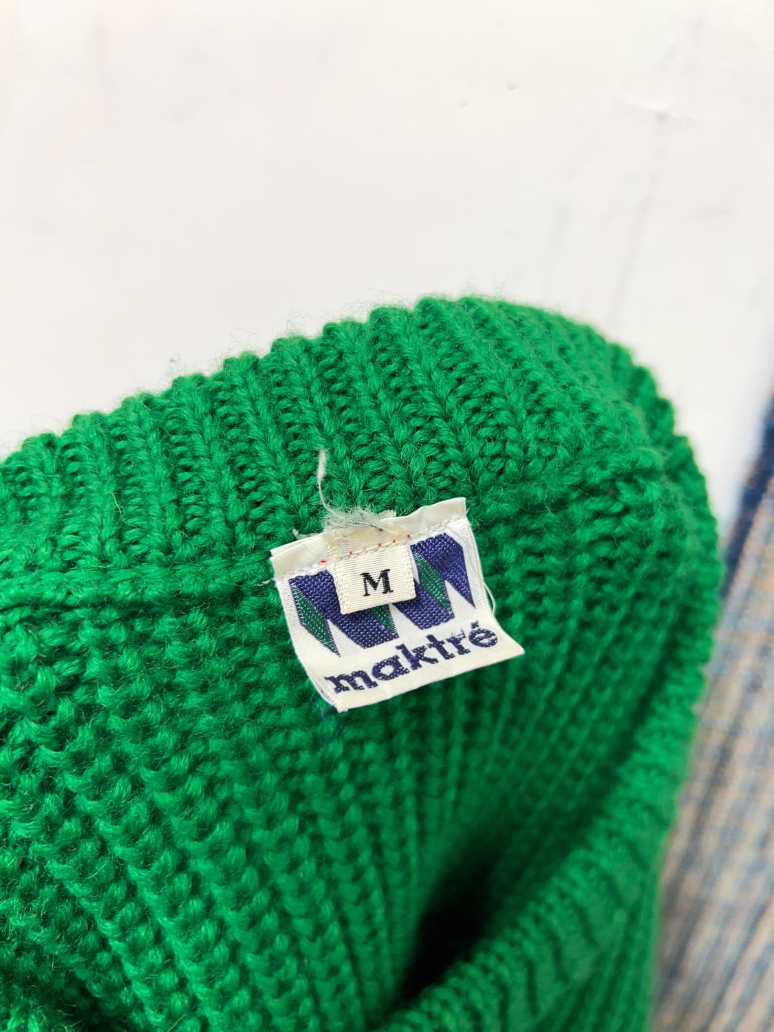 👧🏻MAKTRE    Green Heavy Wool Knitwear 상품이미지4