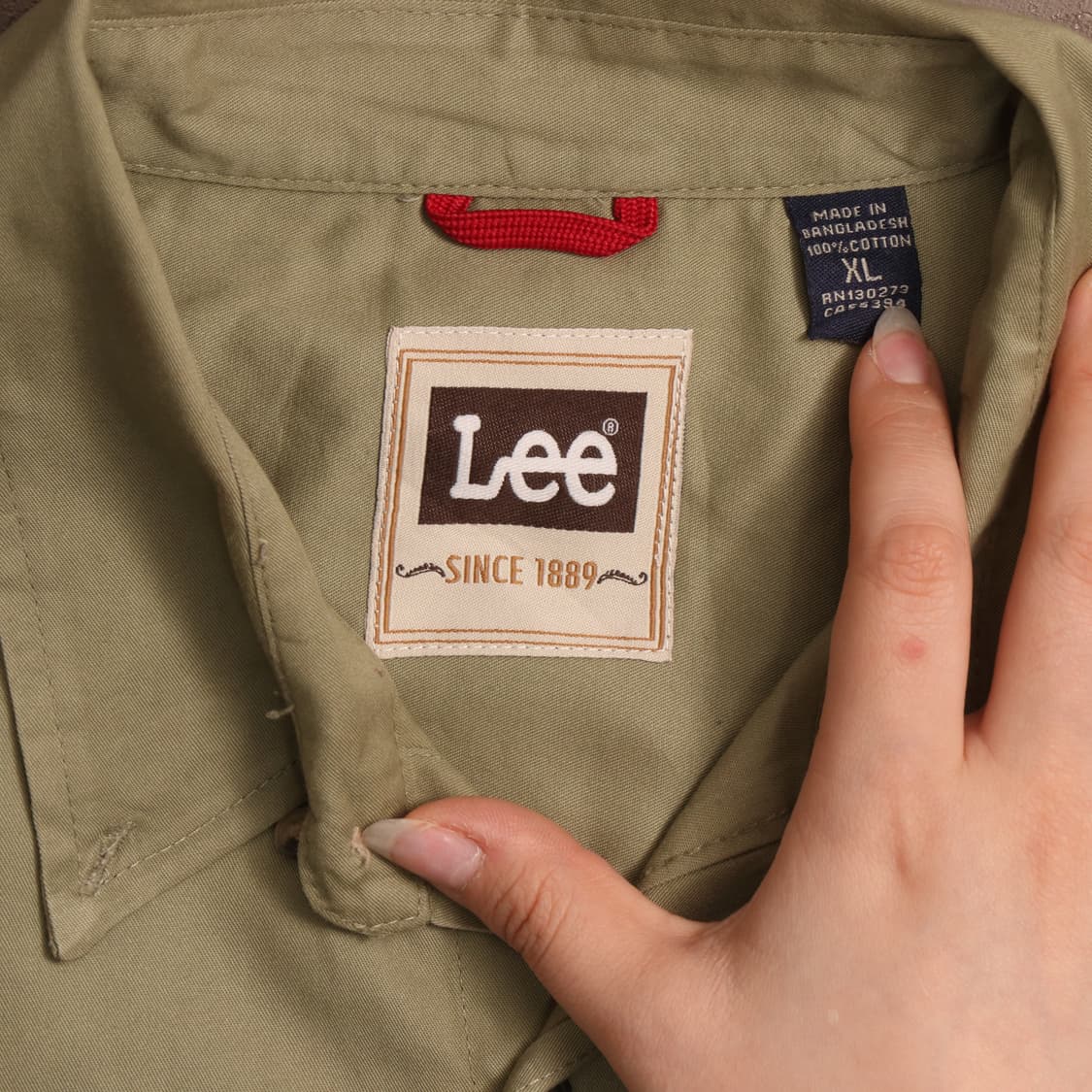 LEE 코튼 아웃도어 워크셔츠 A1660 상품이미지3