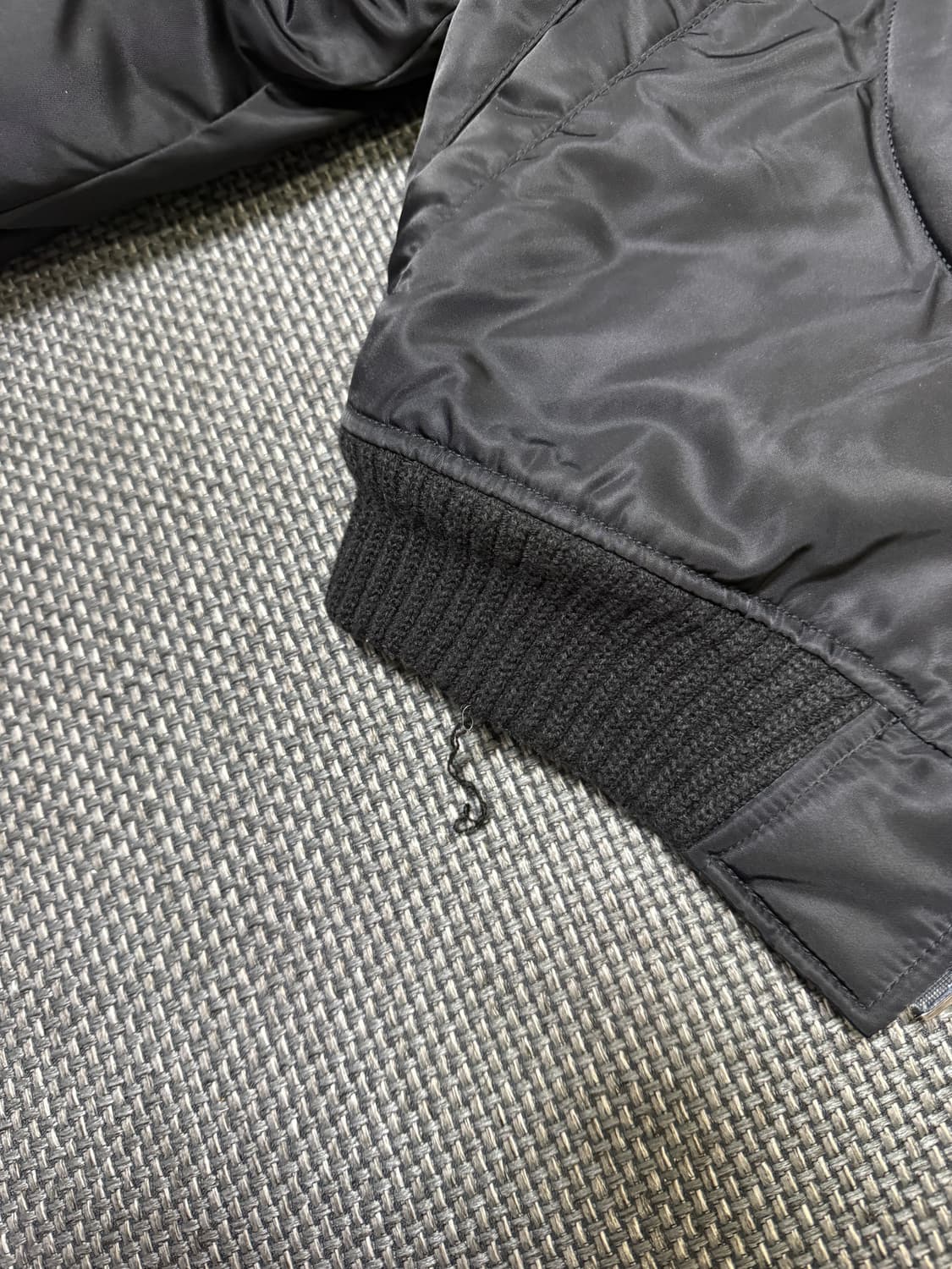 써저리 본 앰보싱 마원 블랙  상품이미지5