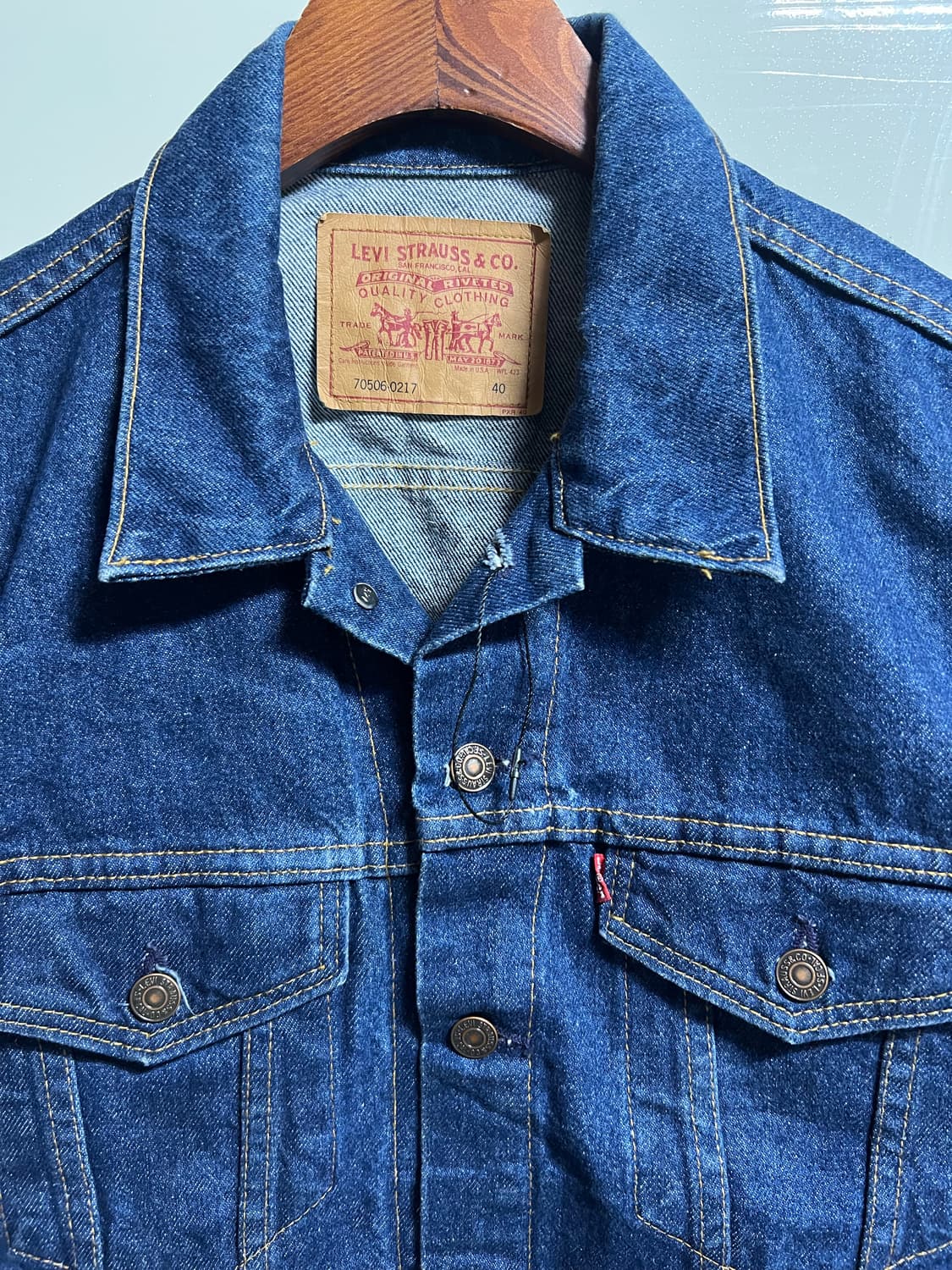 리바이스 70506-0217 3rd 데님자켓 상품이미지2