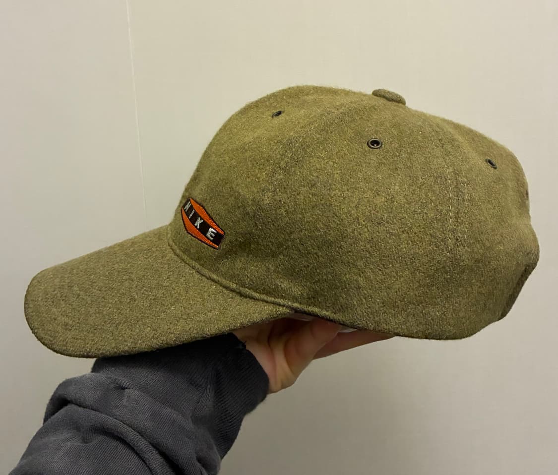 (F)90s 나이키 스포츠 울 나일론 빈티지 볼캡모자 덕캡 상품이미지3