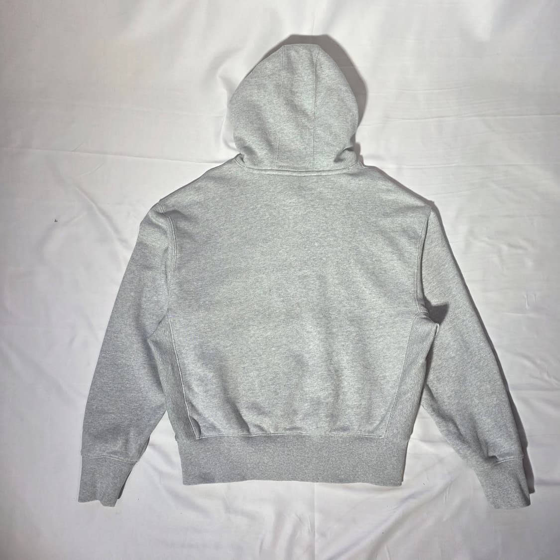 [L]퓨마x아미 로고 그레이 후드티 상품이미지6