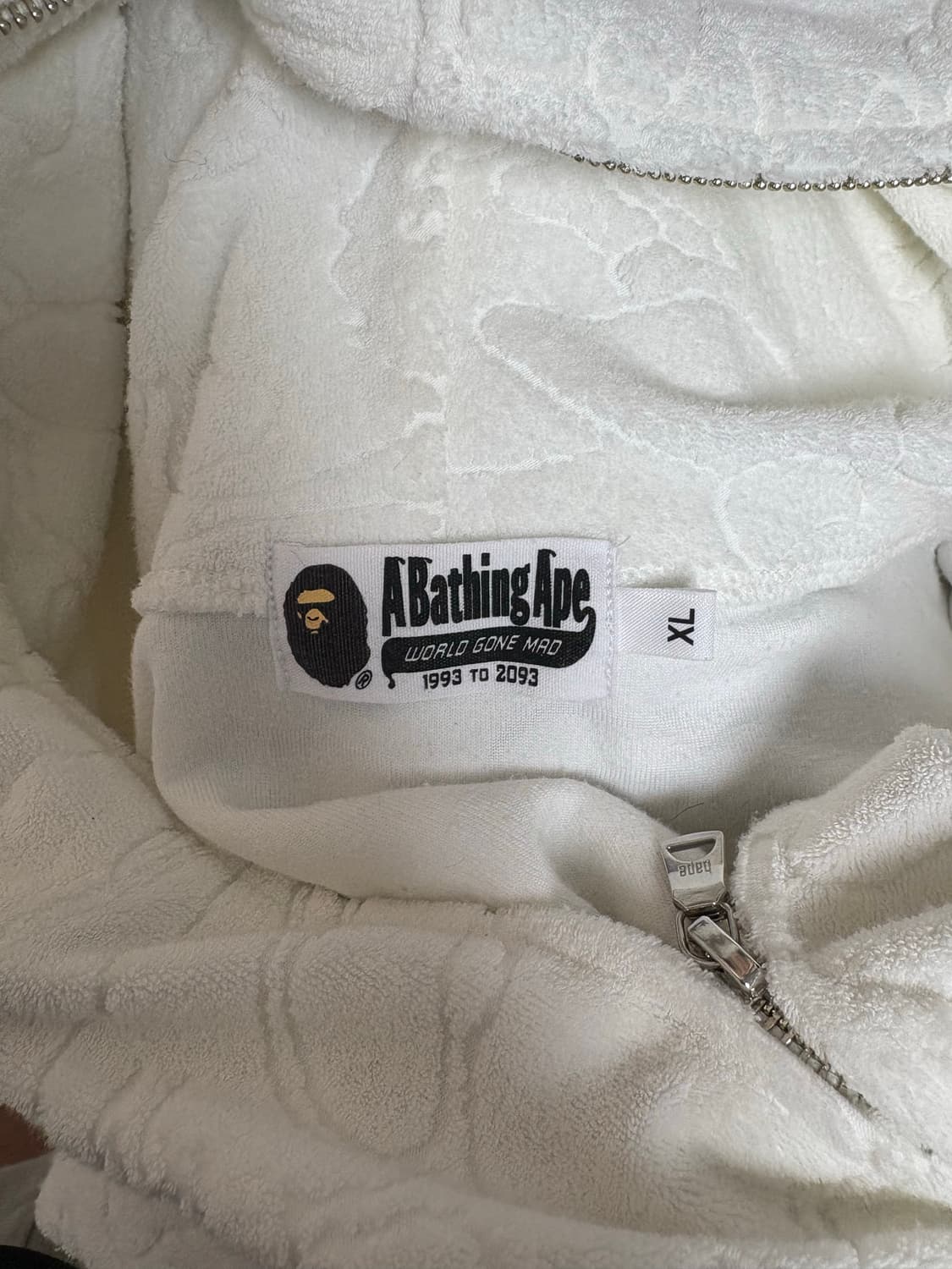 [XL] 베이프 테리타올 샤크 후드집업 판매합니다. 상품이미지2