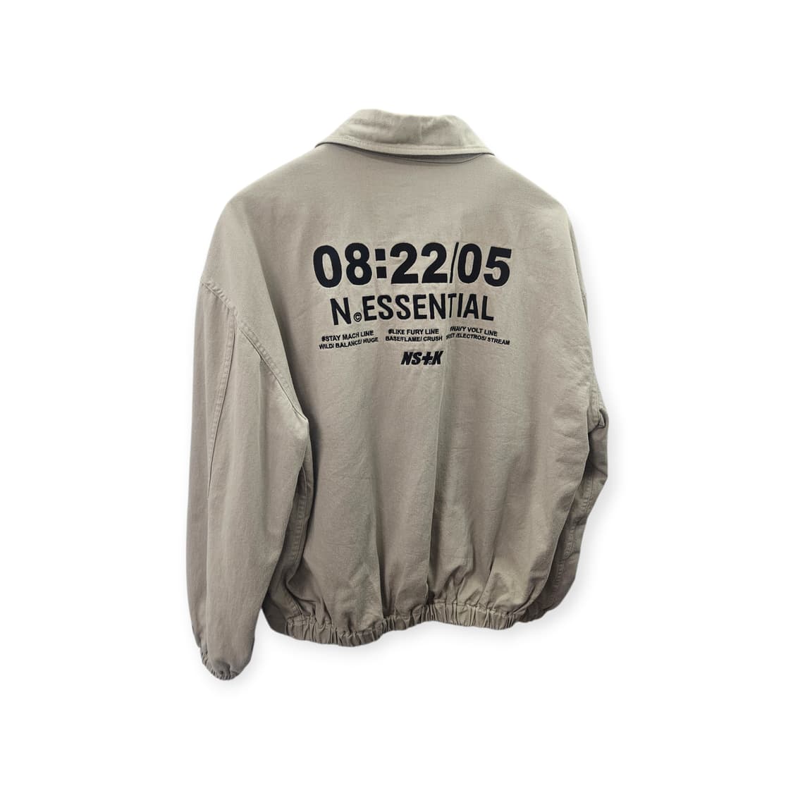 NASTY 빈티지 집업 자켓 베이지 상품이미지4