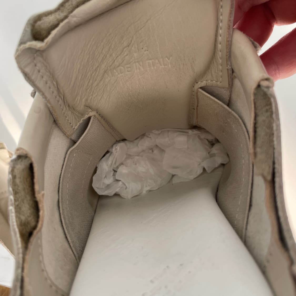 메종 마르지엘라 레플리카 컷아웃 스니커즈 라이트 그레이 상품이미지7