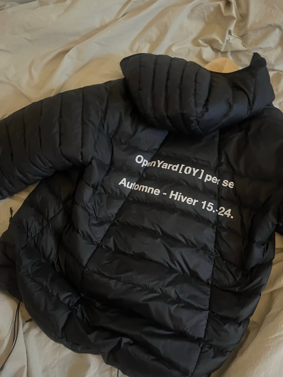 오와이 OY 경량패딩 블랙 L 상품이미지3