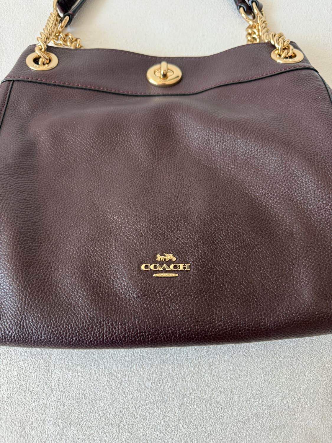 코치(COACH) 레더 숄더백 상품이미지4