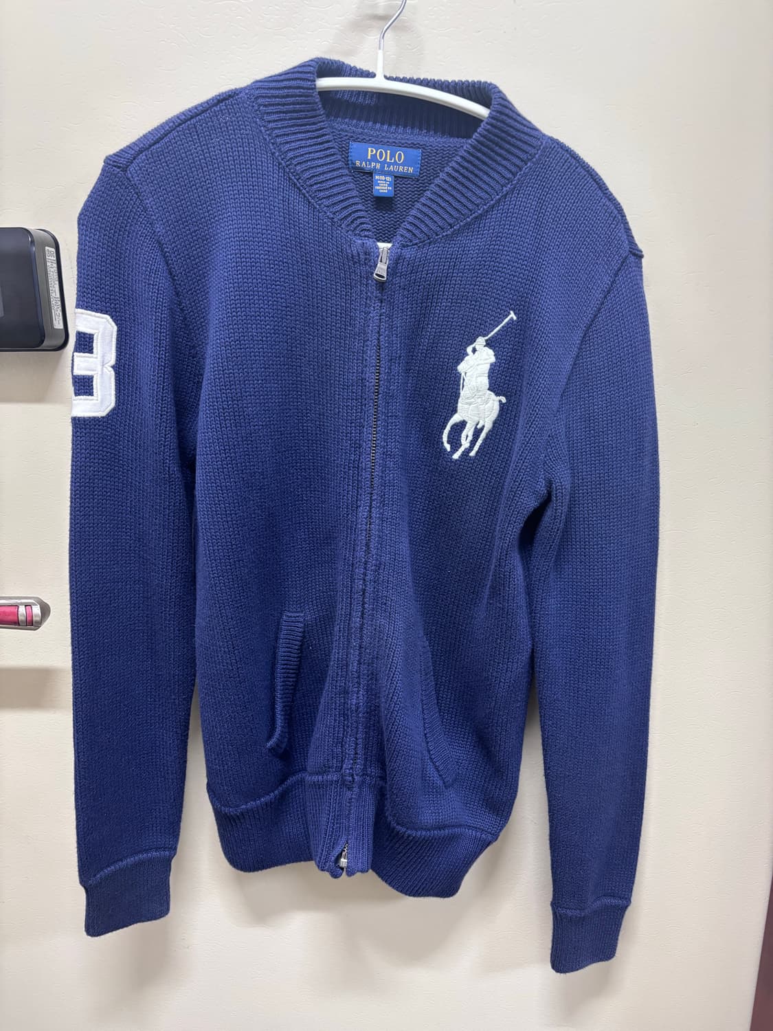 폴로 빅포니 니트집업 상품이미지1