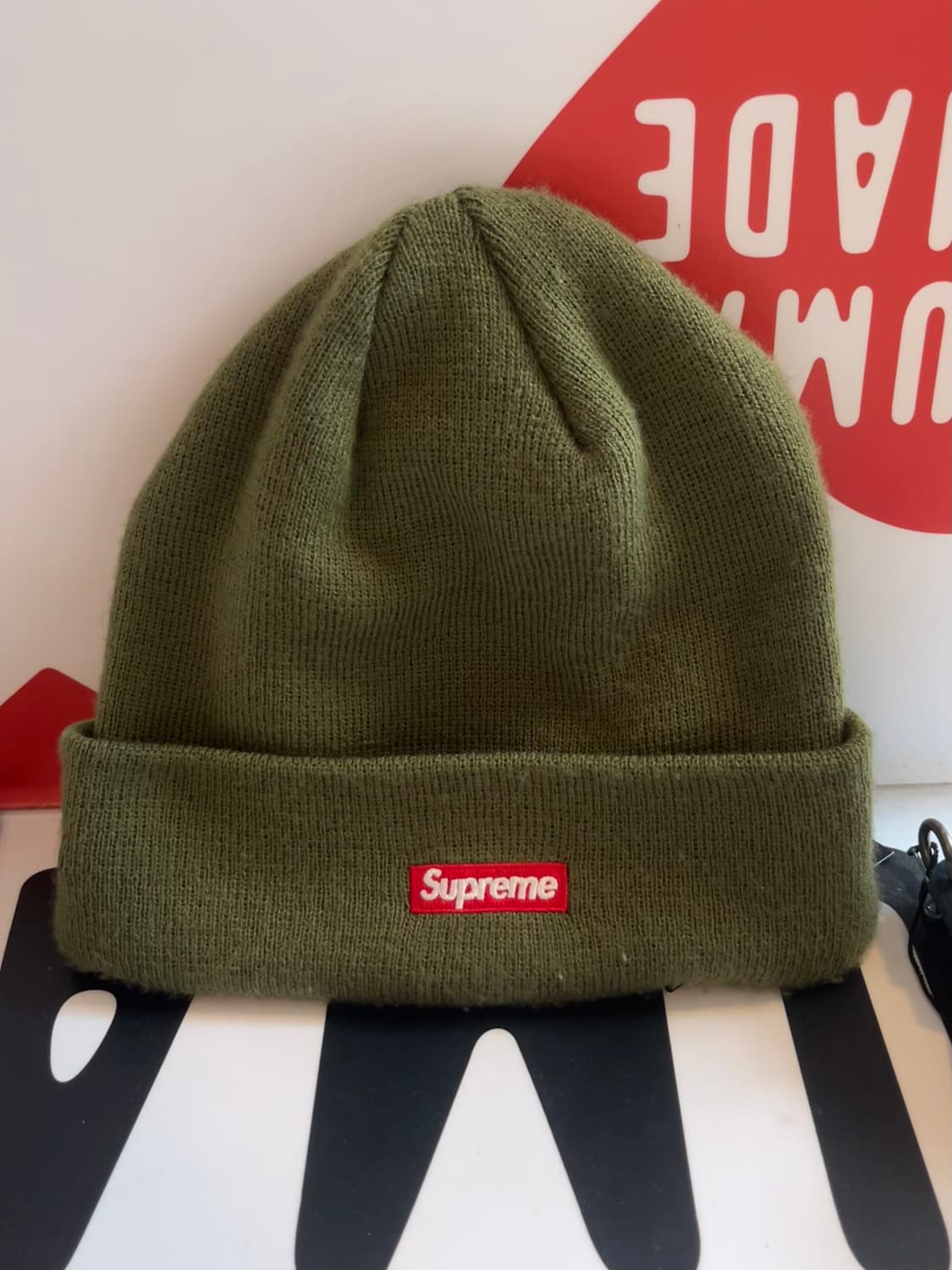 Supreme x New Era Graffiti Logo Beanie ( 상품이미지1