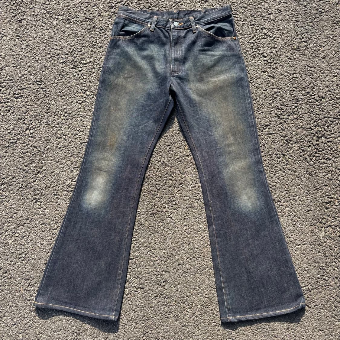 일본 랭글러 벨바텀 데님 팬츠 상품이미지5