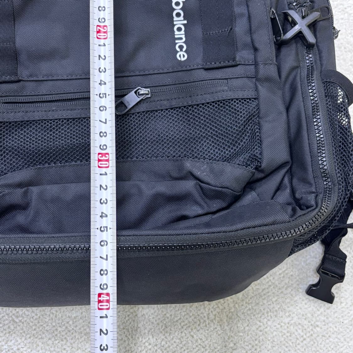 실측확인 뉴발란스 3D 백팩 0313E 상품이미지7