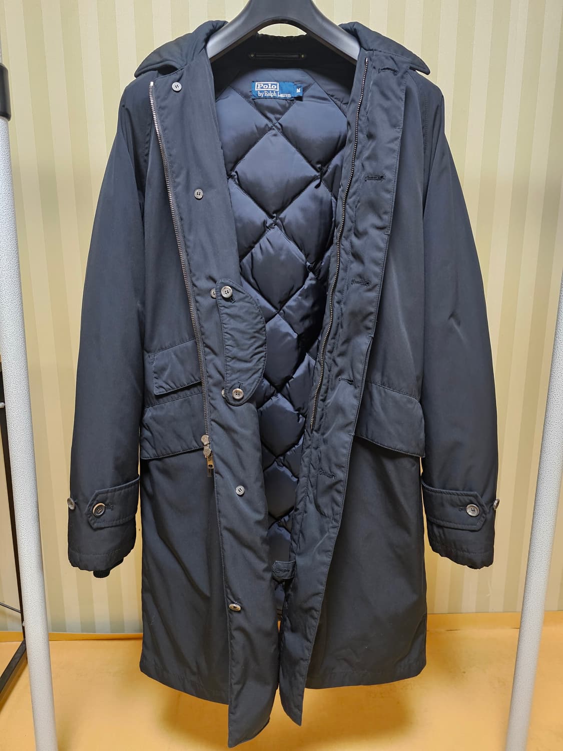 폴로 코트 덕다운 M 상품이미지8