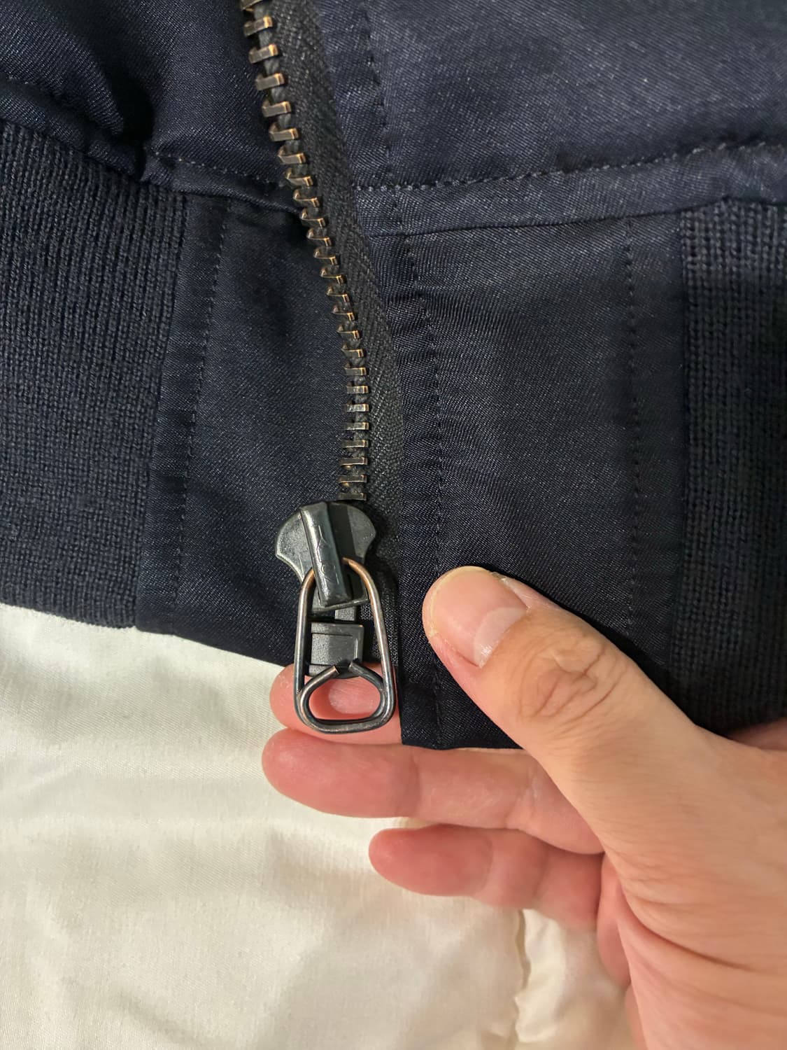 코모리 21aw 실크나이론 MA-1 3사이즈 샘플 상품이미지7