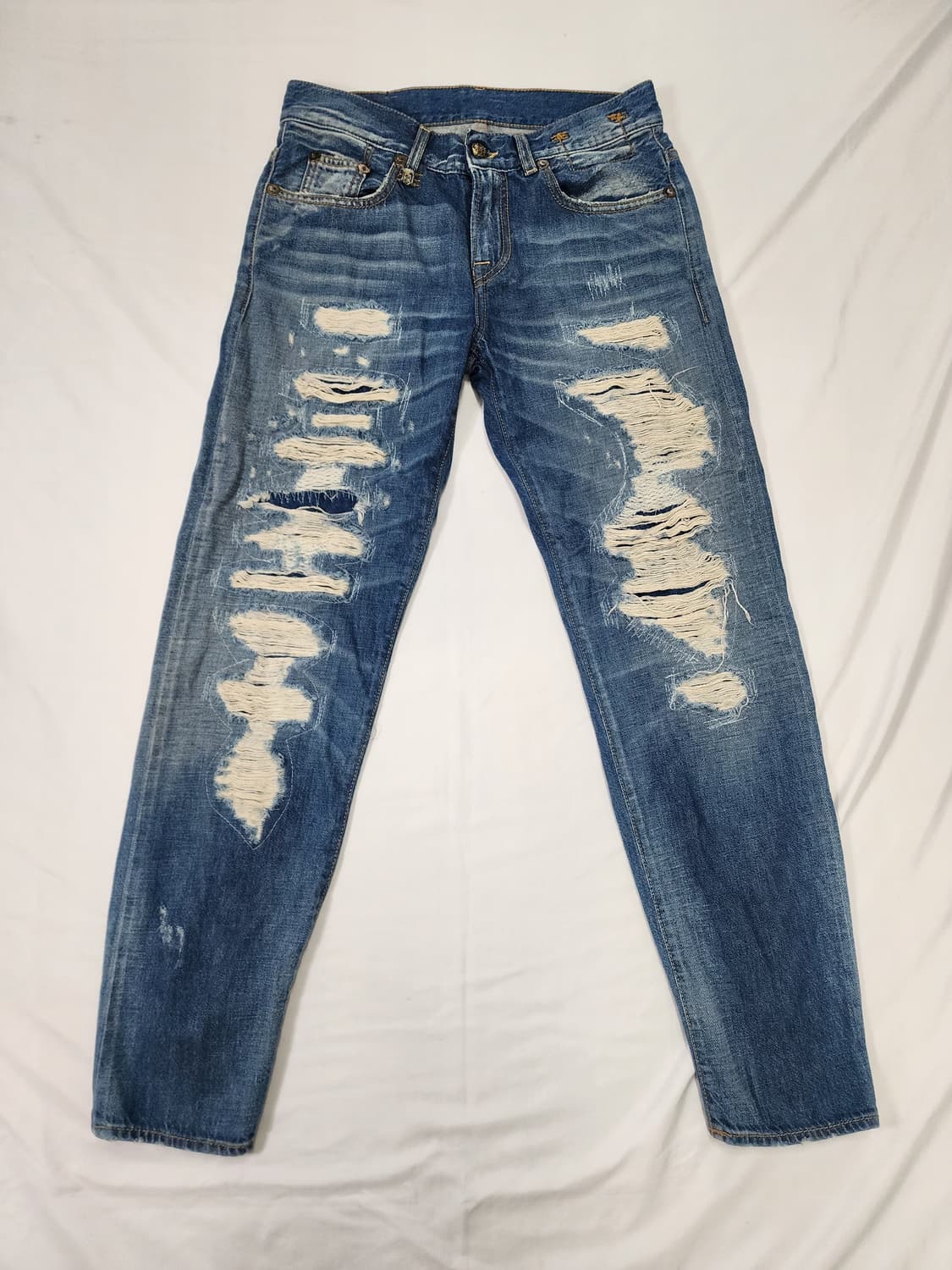 R13 알써틴 여성 릴레스드 스키니 데님 팬츠 상품이미지1