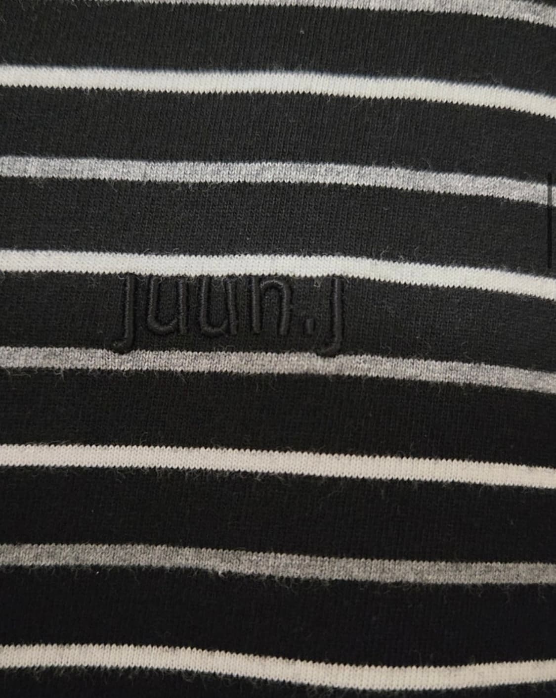 준지 22FW 사이드 배색 스트라이프 롱슬리브 티셔츠 상품이미지3