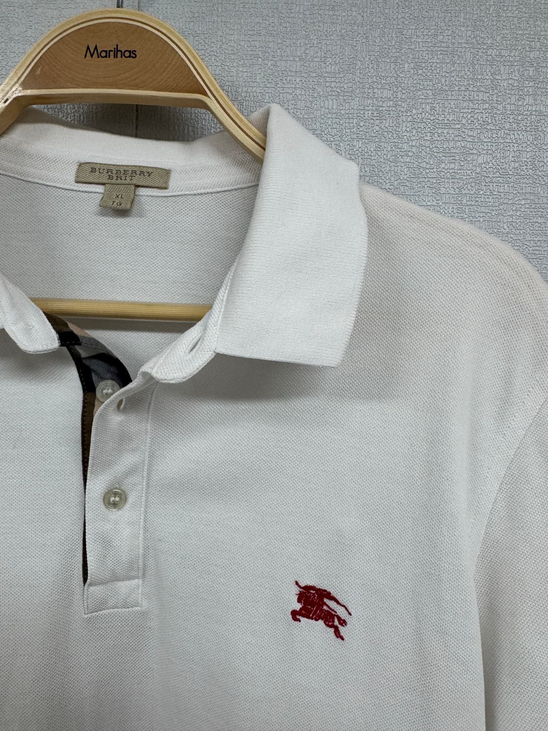 버버리 카라 반팔 티셔츠 상품이미지2