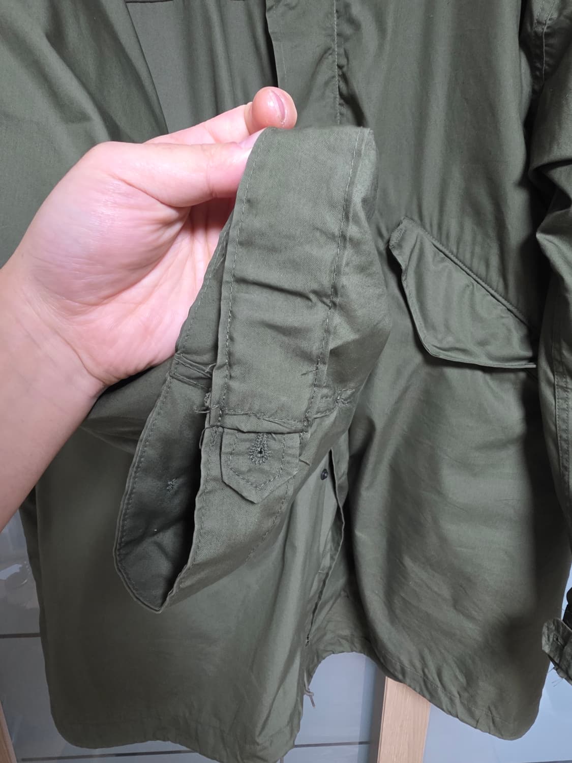 XL 택포43만)M65피쉬테일 파카 데드스탁 후드X 상품이미지4