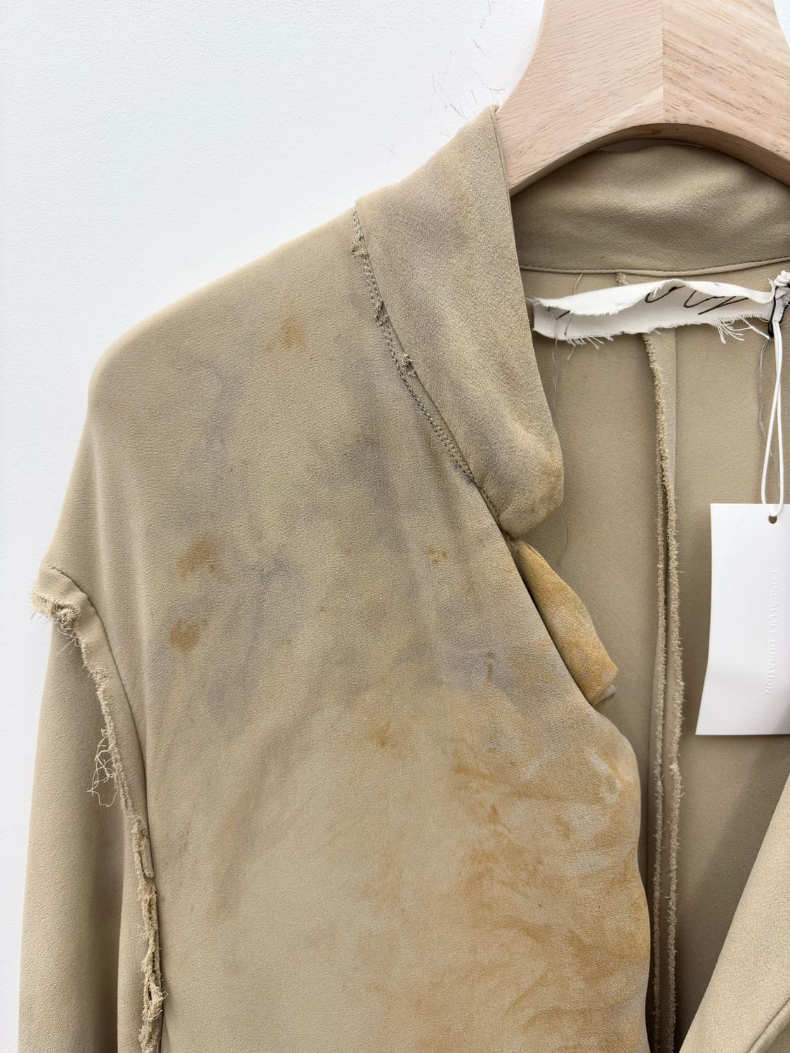 PAOLO CARZANA SILK LINEN TAILORED JACKET 상품이미지2