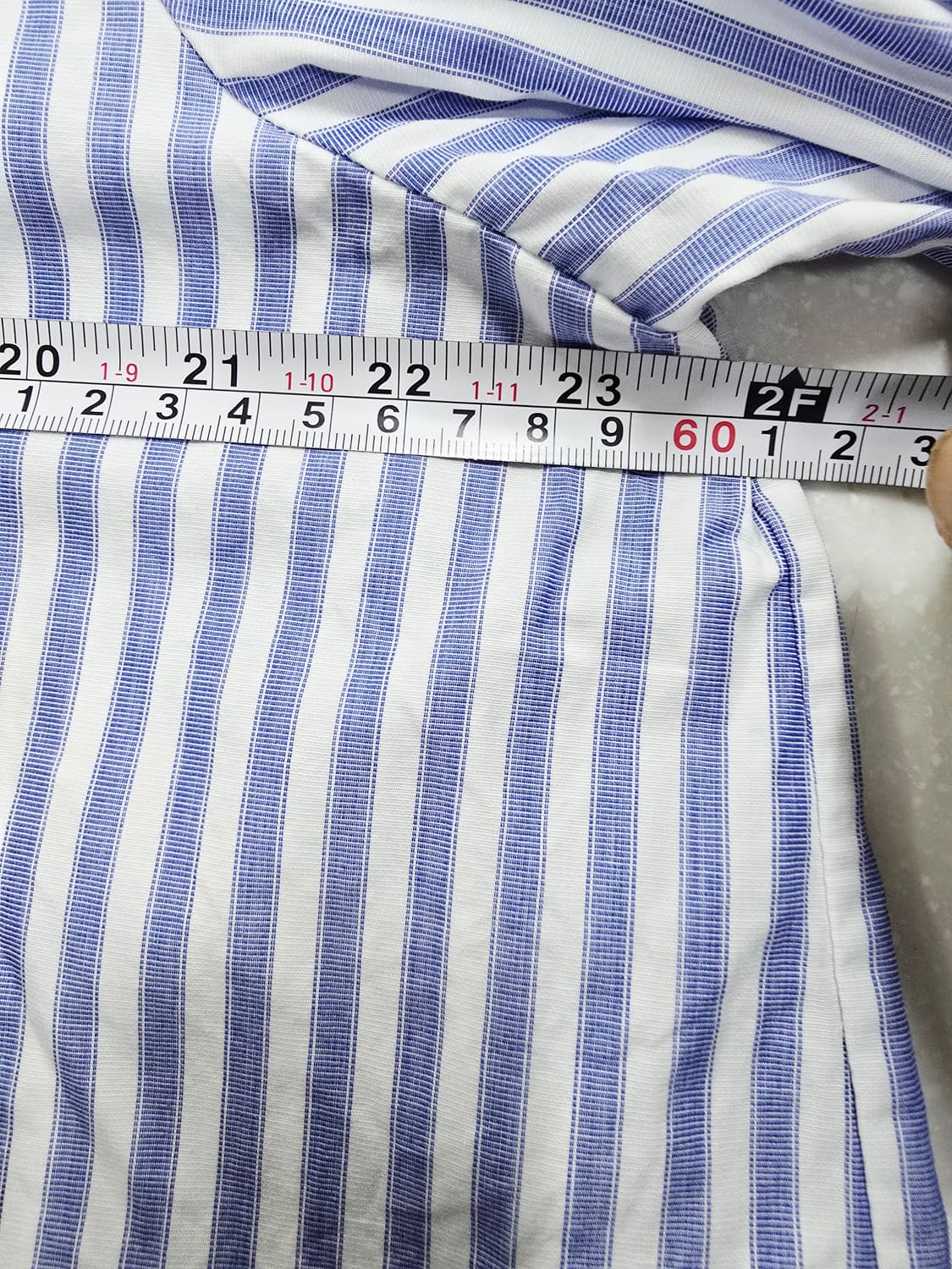 COS 스트라이프 퍼프 블라우스 셔츠 상품이미지7