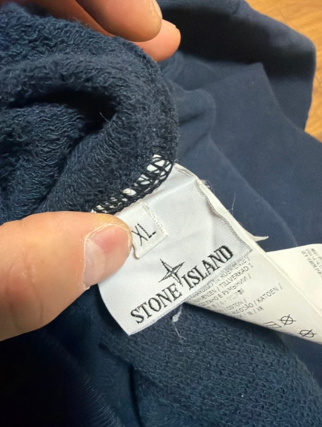스톤아일랜드 맨투맨 네이비 XL 상품이미지3