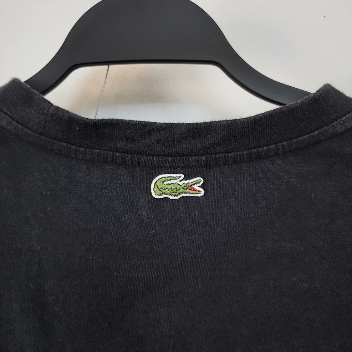 라코스테 블랙 긴팔 티셔츠 상품이미지4