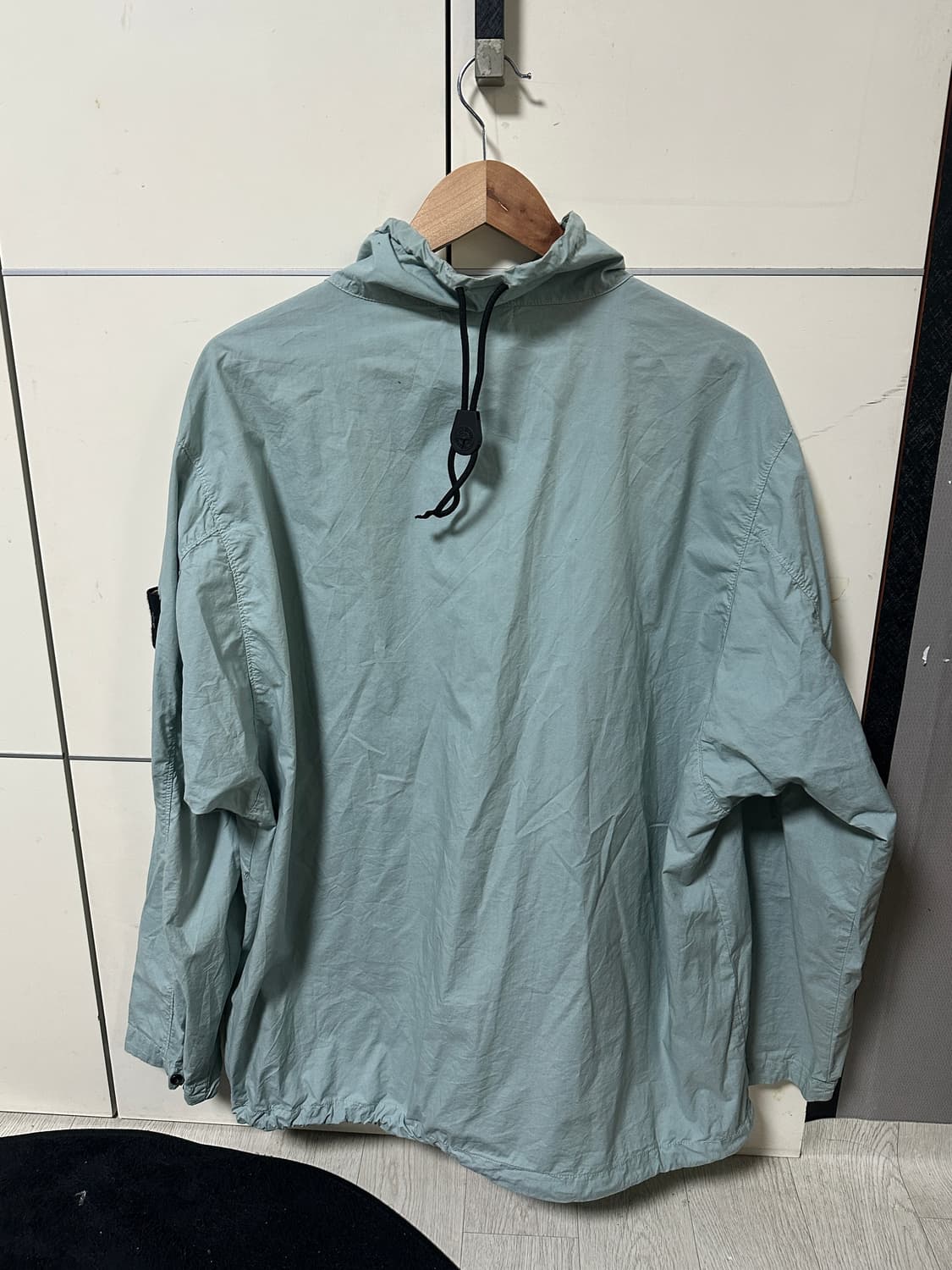 (백화점판) 23ss 스톤아일랜드 세미오버 아노락 자켓 블루 XL 상품이미지8