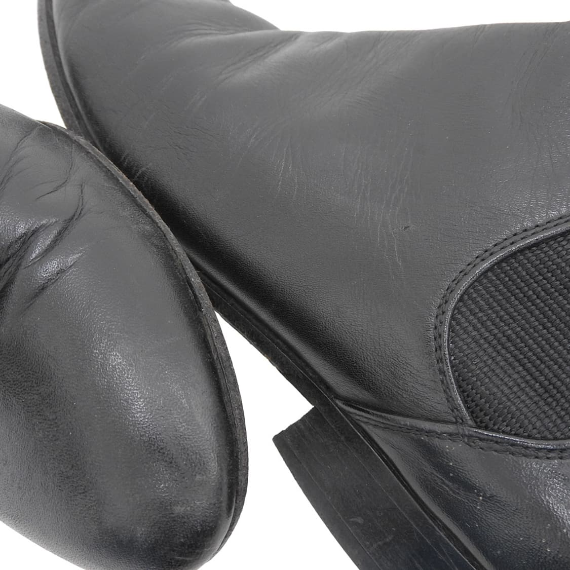 꼼데가르송 레이디스 가죽 첼시부츠 상품이미지3