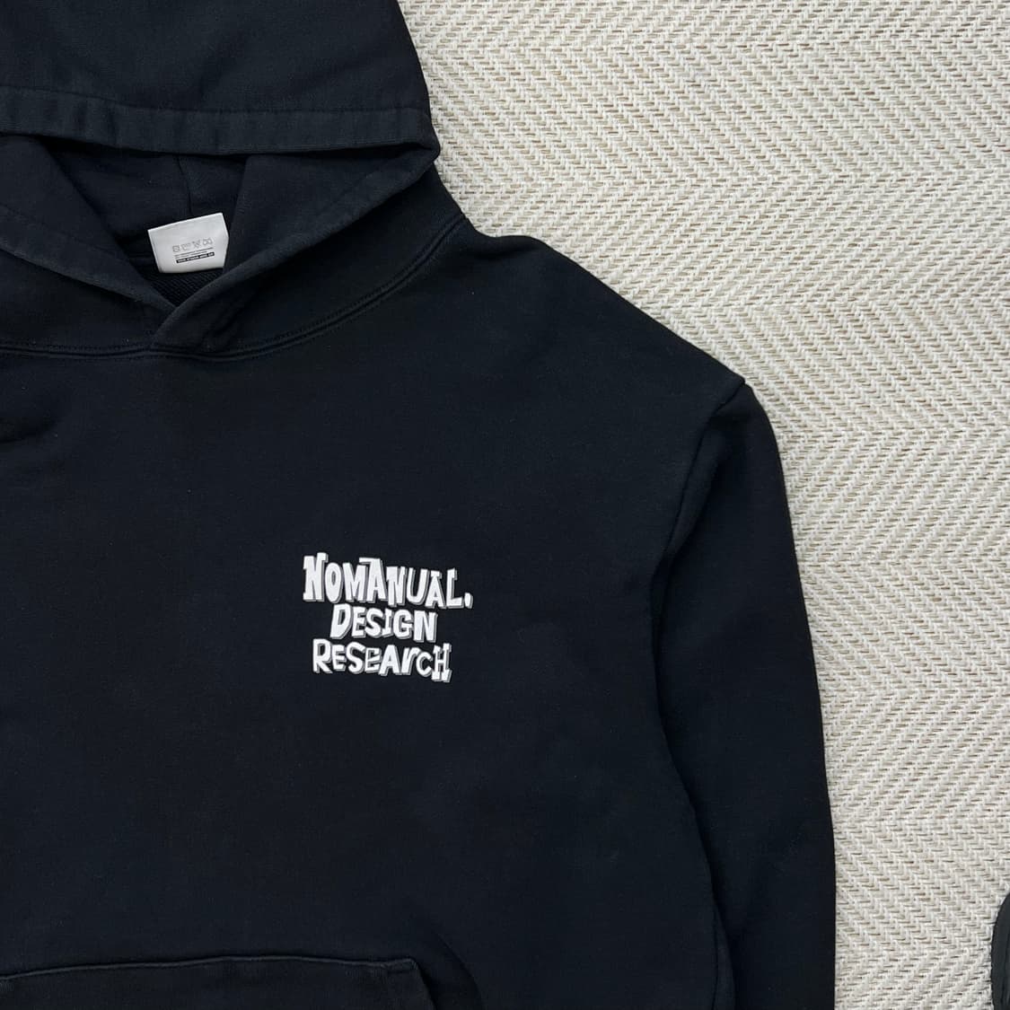 노메뉴얼 프린팅 후드티 r2835 상품이미지5