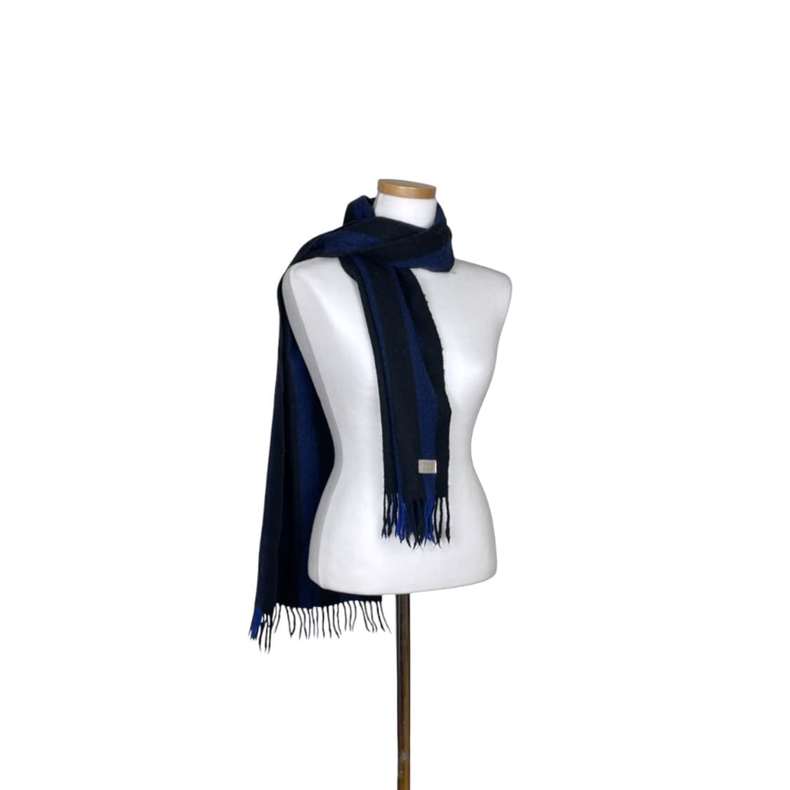 요지 야마모토 스트라이프 머플러 상품이미지2