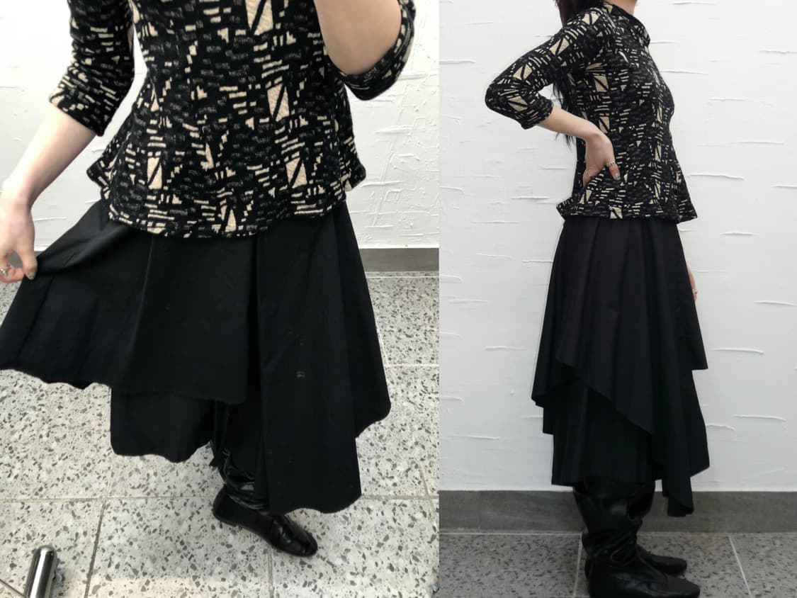 shadow layer skirt pants 상품이미지1