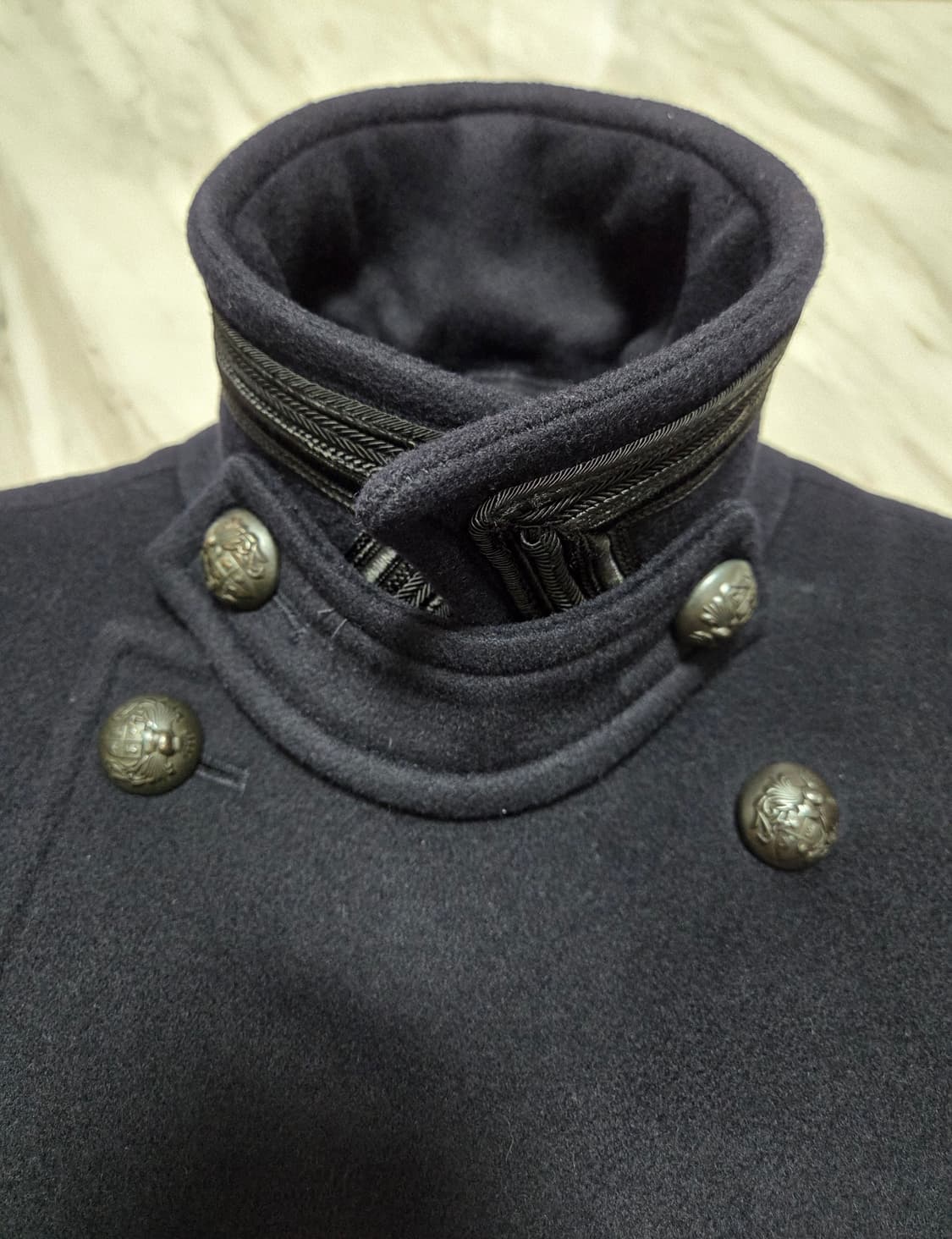 타임옴므 네이비 피코트 상품이미지4