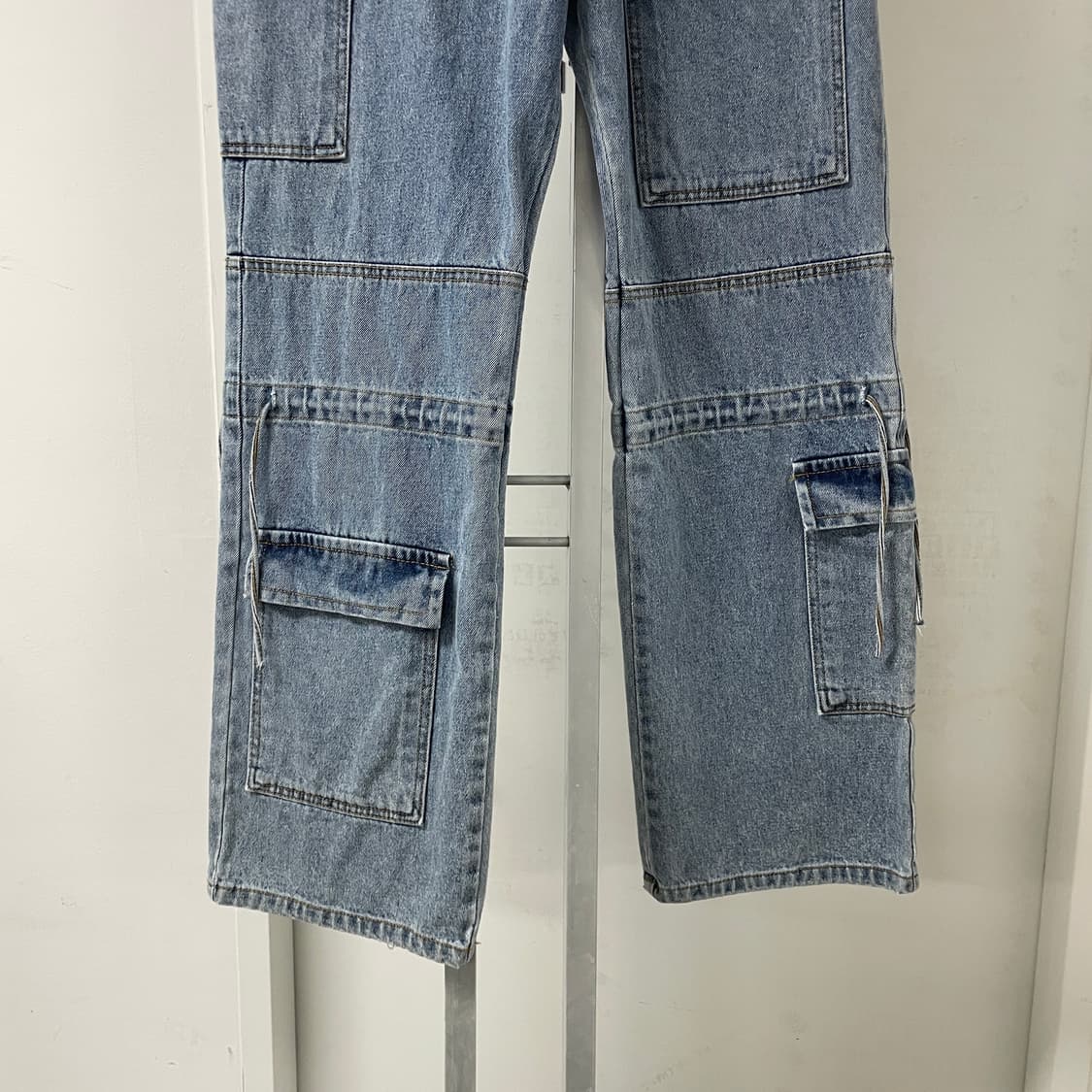 LEEY 엘이이와이 카고 데님 팬츠 (W)M 상품이미지3