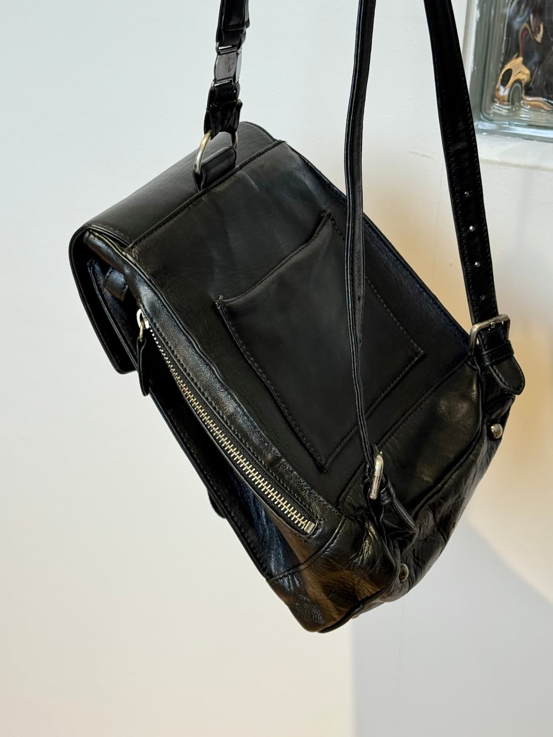 90s 장폴고티에 leather backpack 상품이미지5