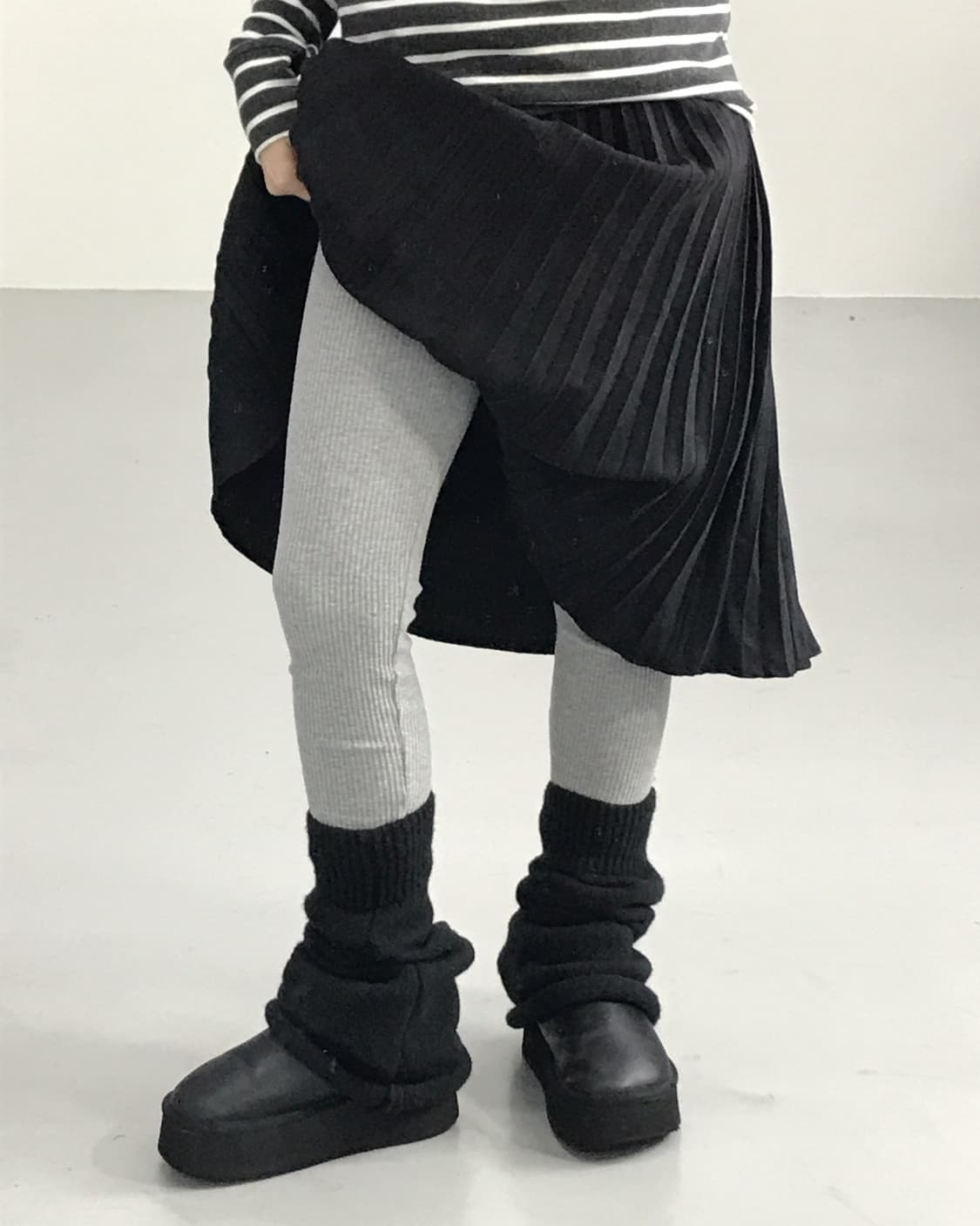 vintage gray leggings 상품이미지1