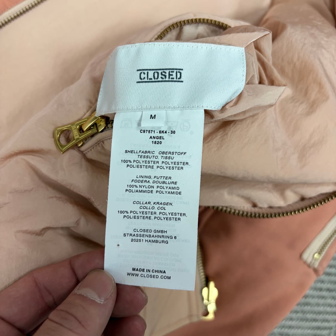 클로즈드 리버시블 블루종 v1038 상품이미지9