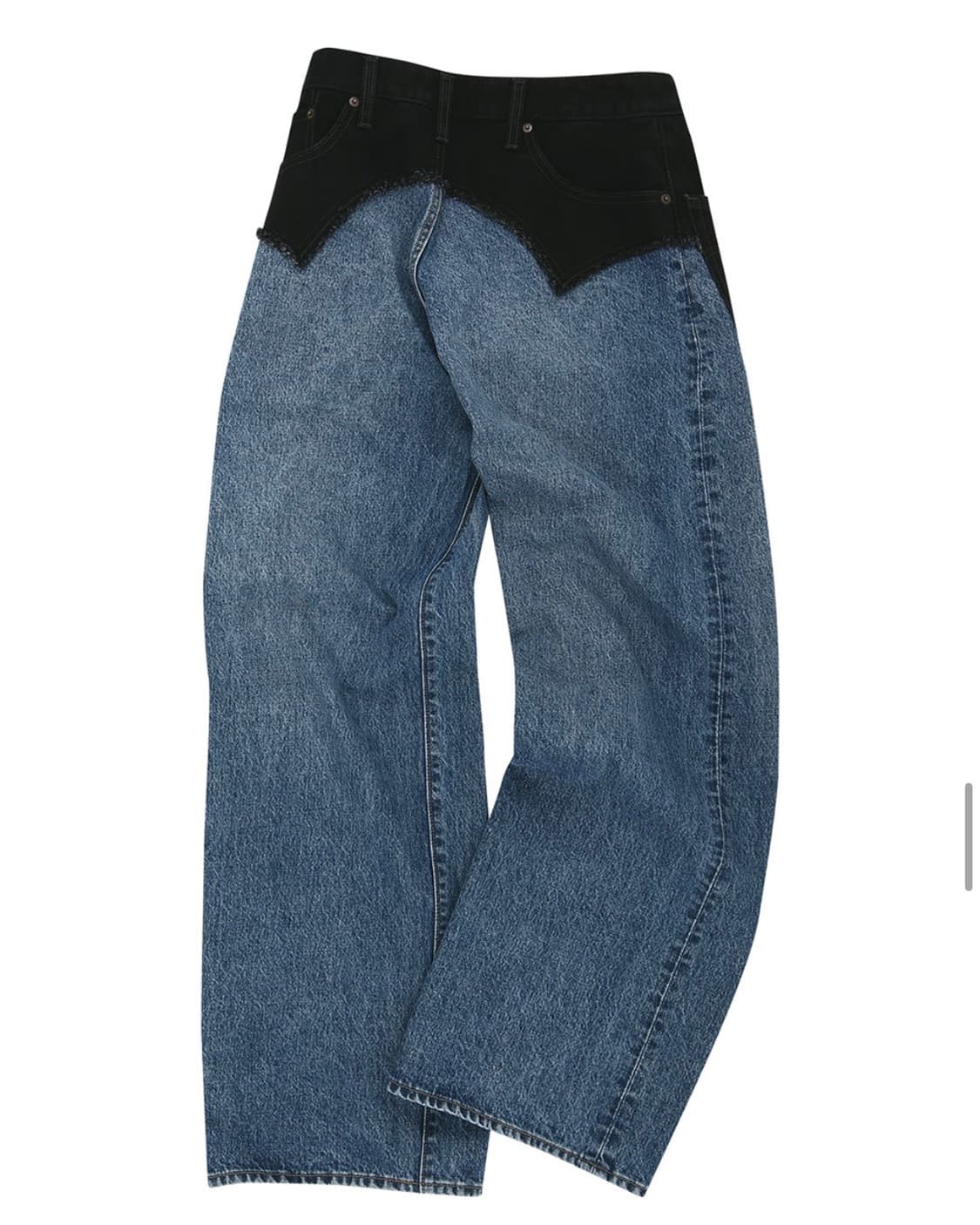 앤더슨벨리바이스 우먼배기진인디고블랙 25 상품이미지3