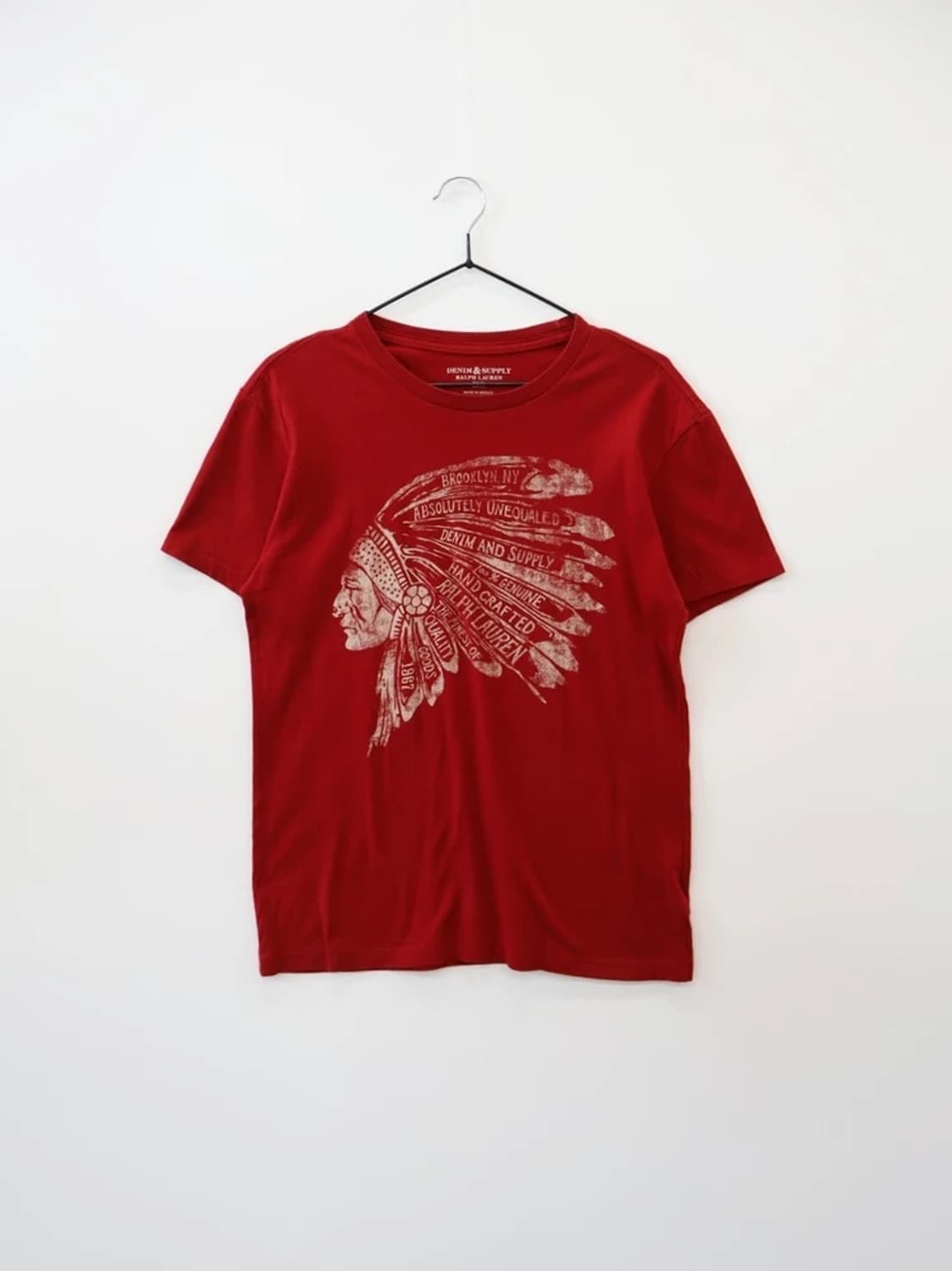 Denim & Supply RL Graphic Tee Red 상품이미지3