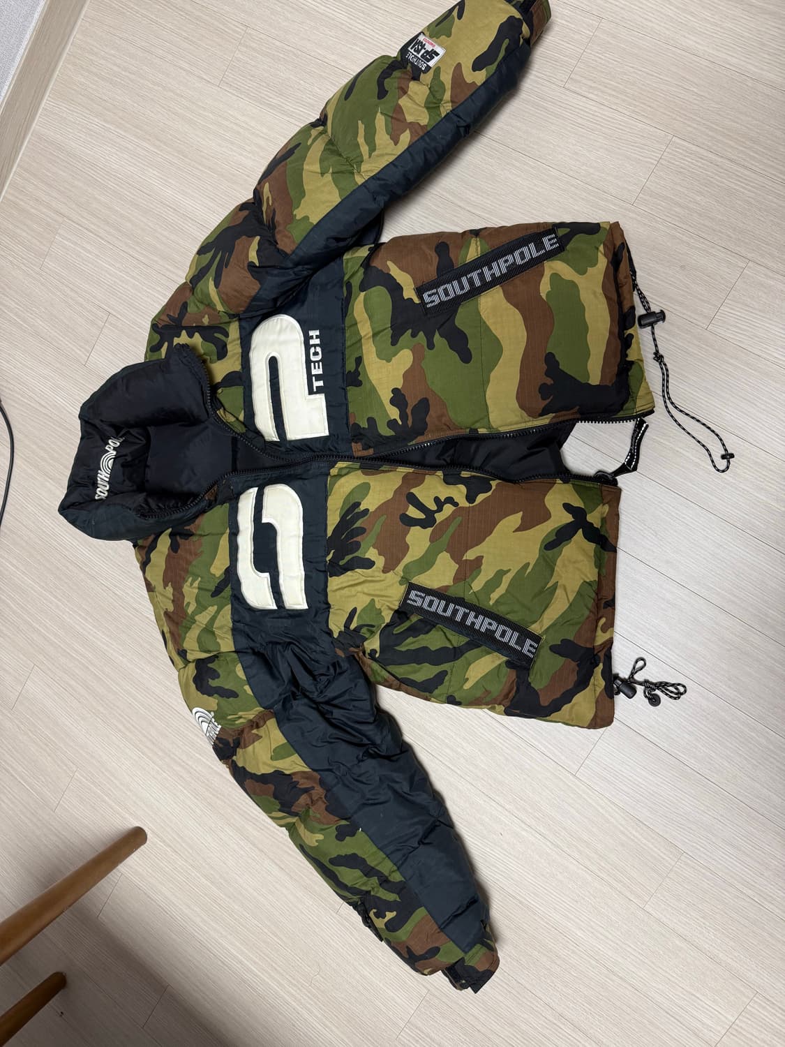 South pole 밀리터리 패딩입니다 상품이미지1