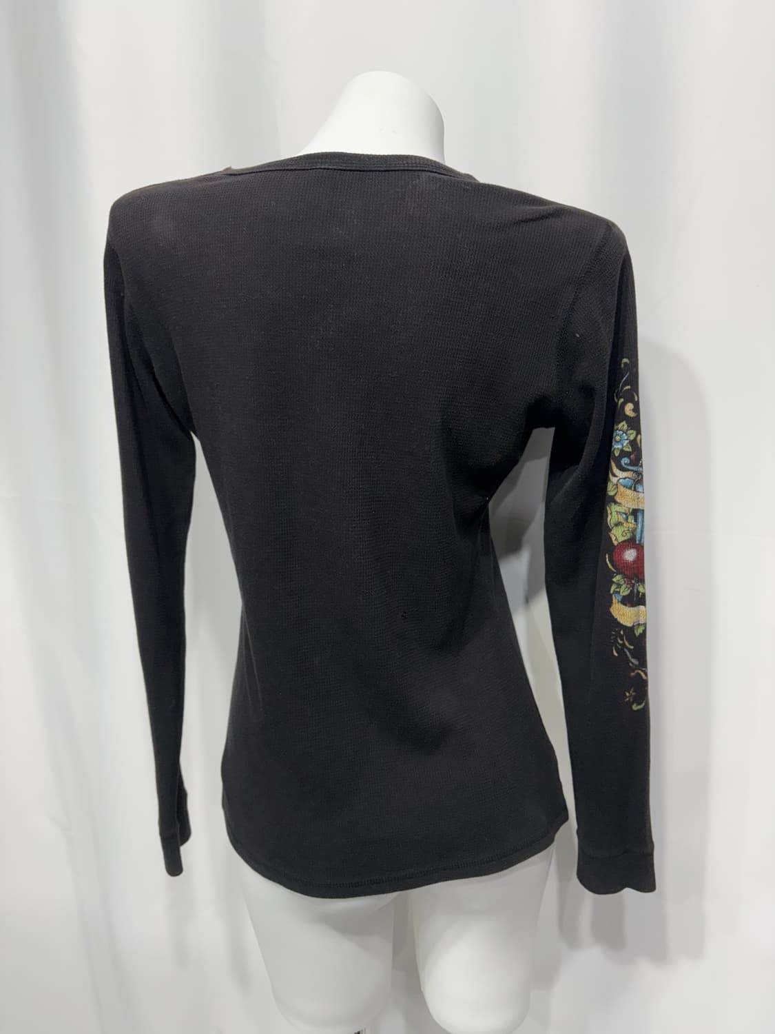 🎸블랙 스컬 프린팅 롱슬리브🎸 상품이미지7