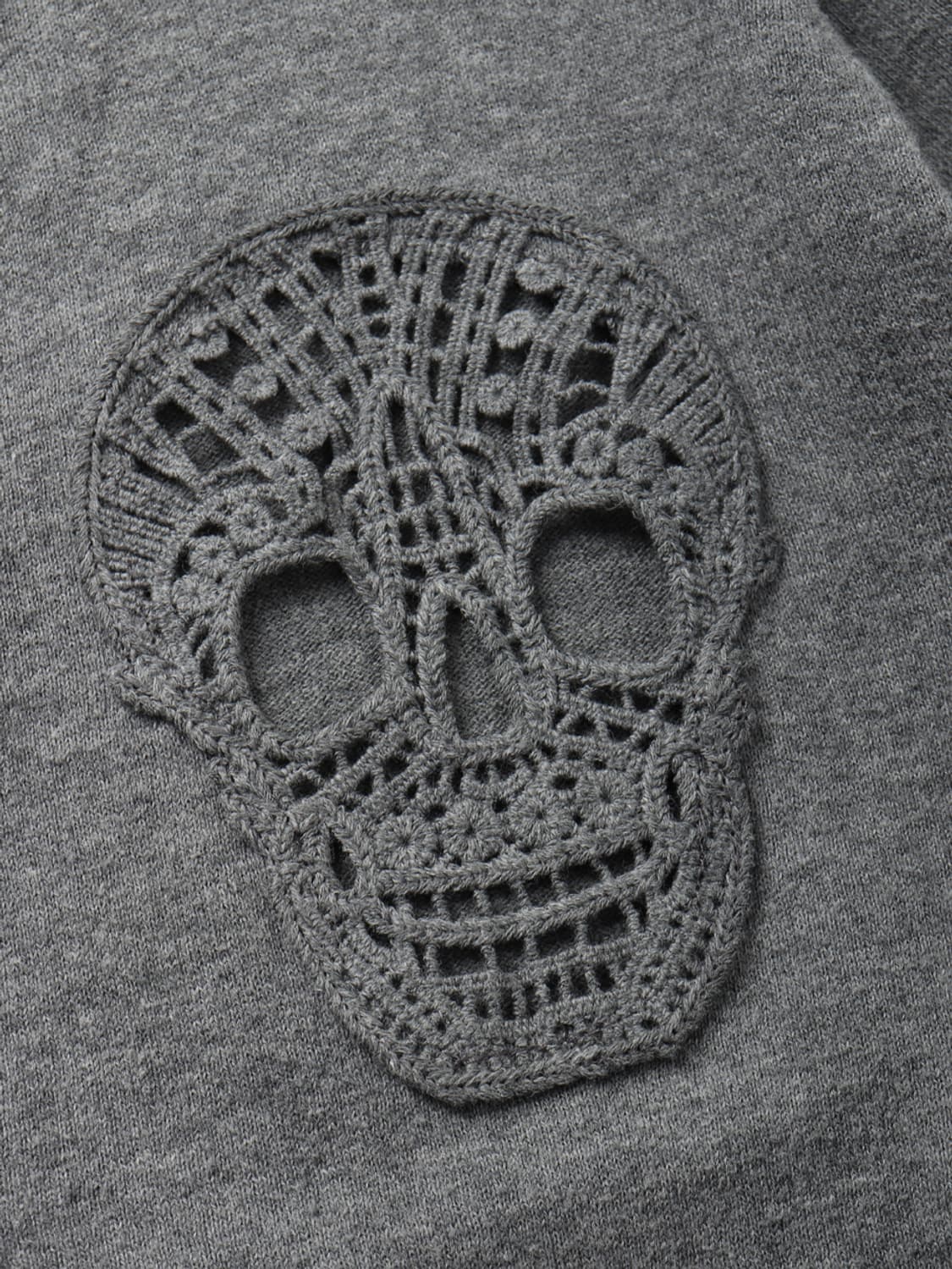 HYSTERIC GLAMOUR Skull Lace Cardigan 상품이미지8