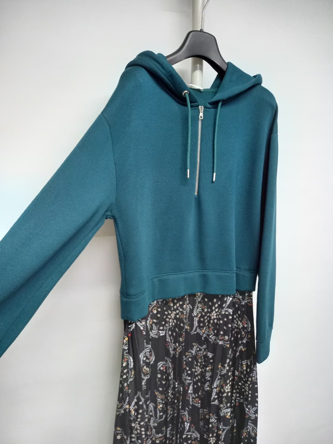 산드로 춘추동 네오프렌 플레어 맥시 롱 원피스 66.55 상품이미지4