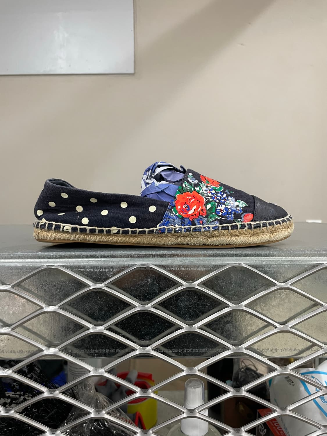 토리버치 컬러블록 에스파듀 스니커즈 8.5 상품이미지4